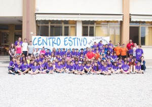 Foto di gruppo centro estivo 2014